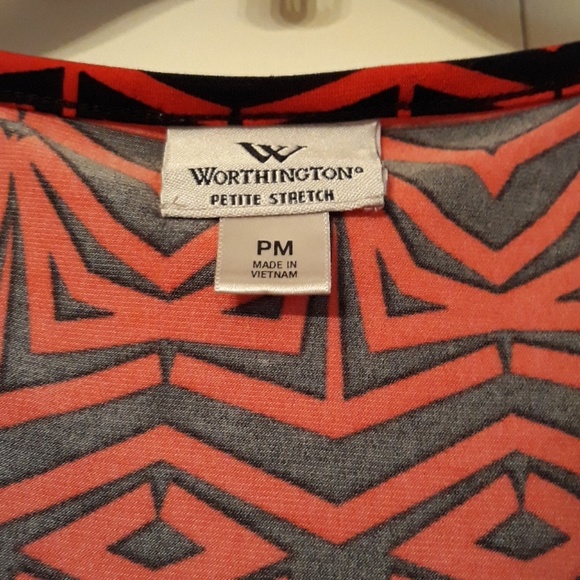 Worthington Petite Stretch Like New Top - Picture 2 of 4